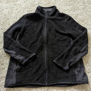 Black Lululemon Sherpa Full Zip